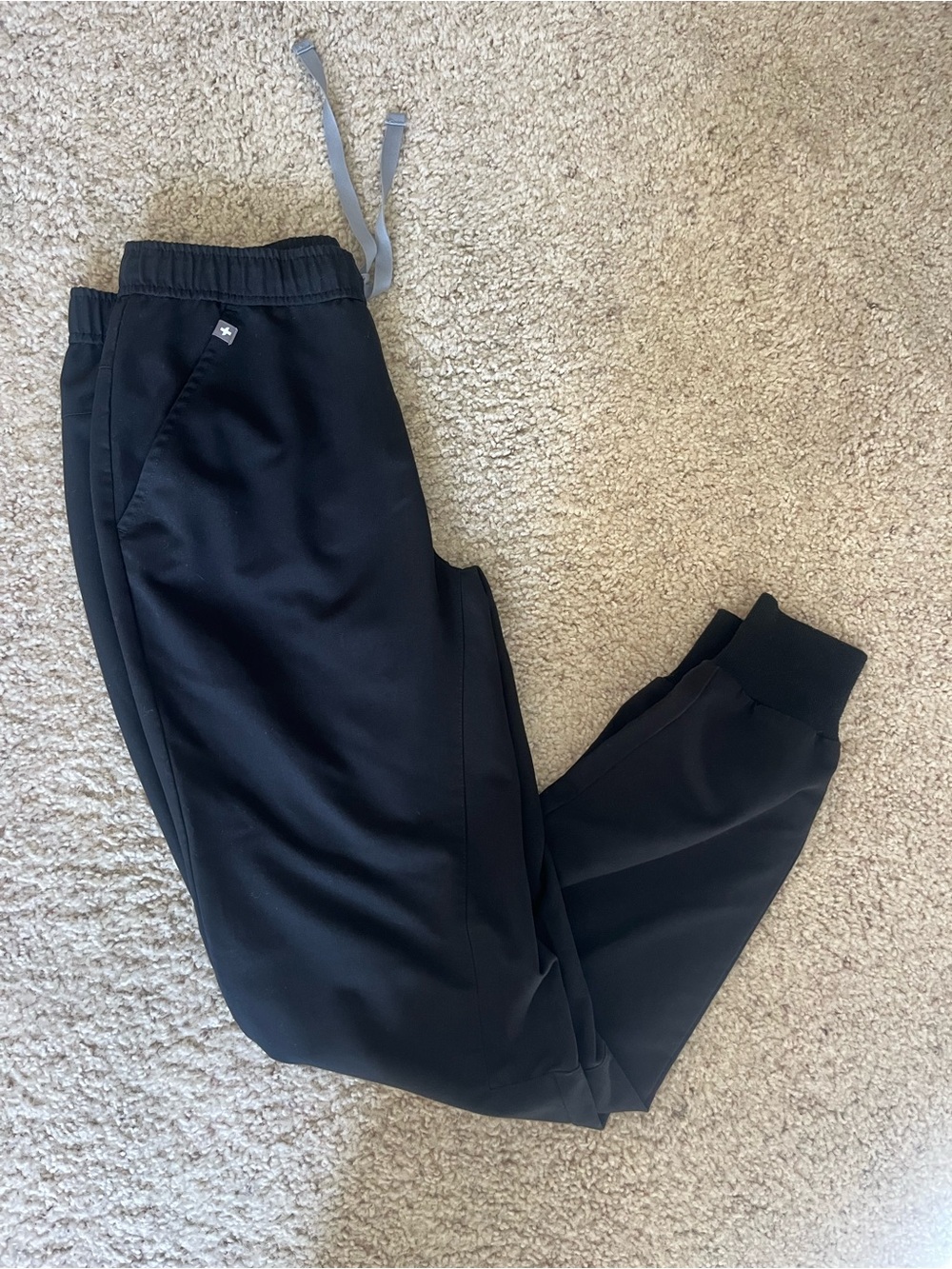 Figs Black Scrub Pants